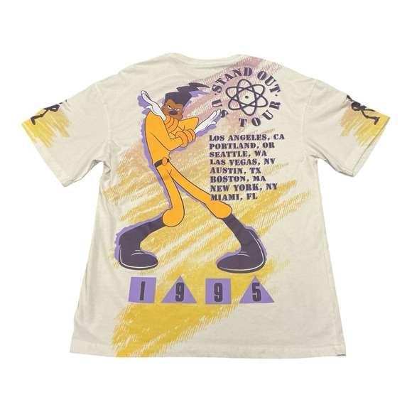 Disney Powerline Stand Out Tour 1995 Graphic T-Shirt Men’s Medium A Goofy Movie - Picture 5 of 6